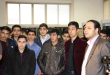گزارش تصویری بازدید دانش آموزان پسر سال چهارم دوره دوم دبیرستان، از دانشگاه صنعتی شاهرود